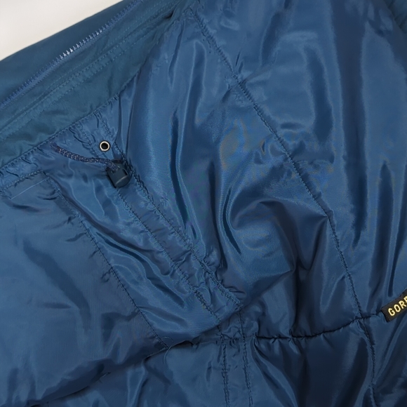 Cabelas heavy insulated winter jacket size Large blue - Picture 9 of 14